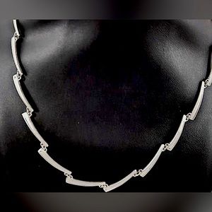Vintage Diamond and sterling necklace